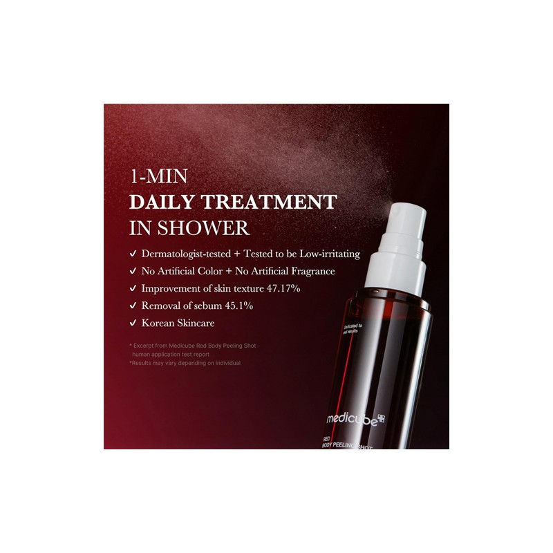 MEDICUBE [MEDICUBE]Red Acne Body Peeling Shot 2.0 110g