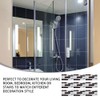 9 Unids Autoadhesivo Azulejo de La Pared Mosaico Pegatinas de