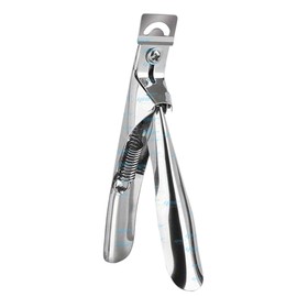 YNR 3 Way Acrylic Nail Clipper UV Gel False Fake Nail Tip Cutters Professional Salon Manciure & Pedicure Nail Art Tool (Silver)