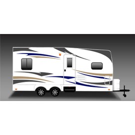 RV, Trailer Hauler, Camper, Motor-Home Large Decals/Graphics Kits 24-k-12