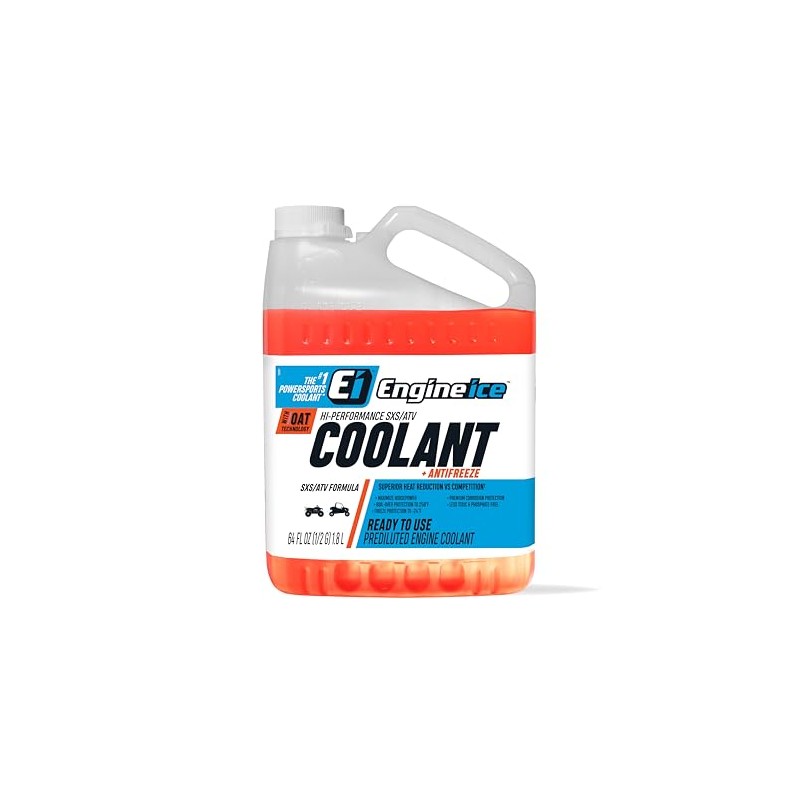 Engine Ice Hi-Performance SXS/ATV Coolant + Antifreeze 0.5 gal