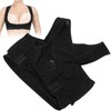 Chest Brace Up Women Breast Support Black Bra Shapewear Vest