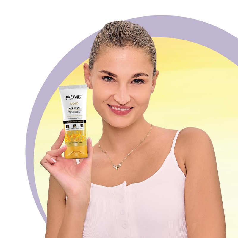 DR.RASHEL Gold Face Wash The Complexion With Licorice Extract With