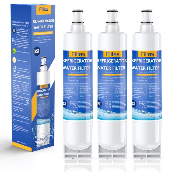 Fiitas 4396508 Water F ilter, Replacement for Whirlpool 4396510, EDR5RXD1,