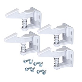 Spring Loaded Cabinet and Drawer Latch pack of 4