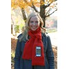 Peepsnake Smart Phone Scarf, Clear Touch Pocket, Back Camera Window,