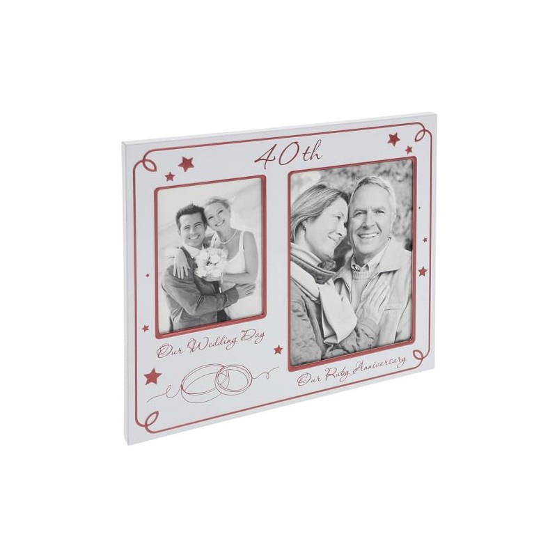 Shudehill Giftware Then & Now Collection Sentimental Photo Frame -