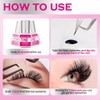 Sensitive Eyelash Extension Glue Kit 3-5s Drying Time 5-6 Weeks