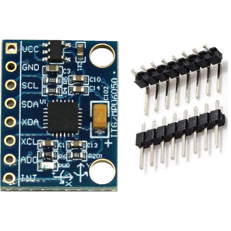 A-DIGISHUO 2Pcs GY-521 MPU-6050 MPU6050 3-Axis Accelerometer Gyroscope Module 6