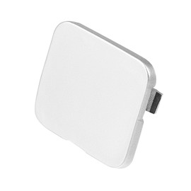 Hihaha 85071-4GA0A Car Bumper Tow Hook Cover for Infiniti Q50 2014-2018 / Rear Tow Hook Eye Lid Cover Trailer Cap/Durable Plastic / 1Pcs Silver Tone