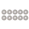 20PCS Miniature Ball Bearings Lightweight Iron Sealed Deep Groove Bearing