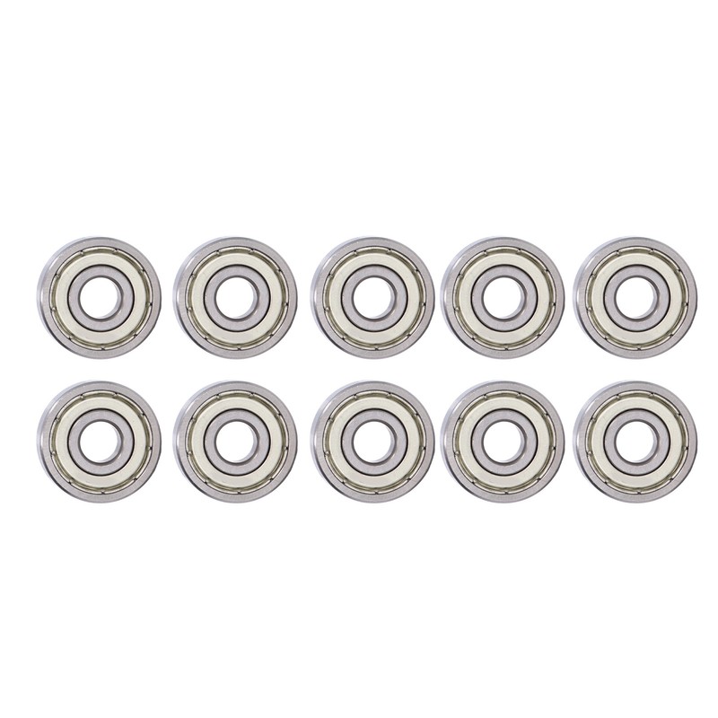 20PCS Miniature Ball Bearings Lightweight Iron Sealed Deep Groove Bearing