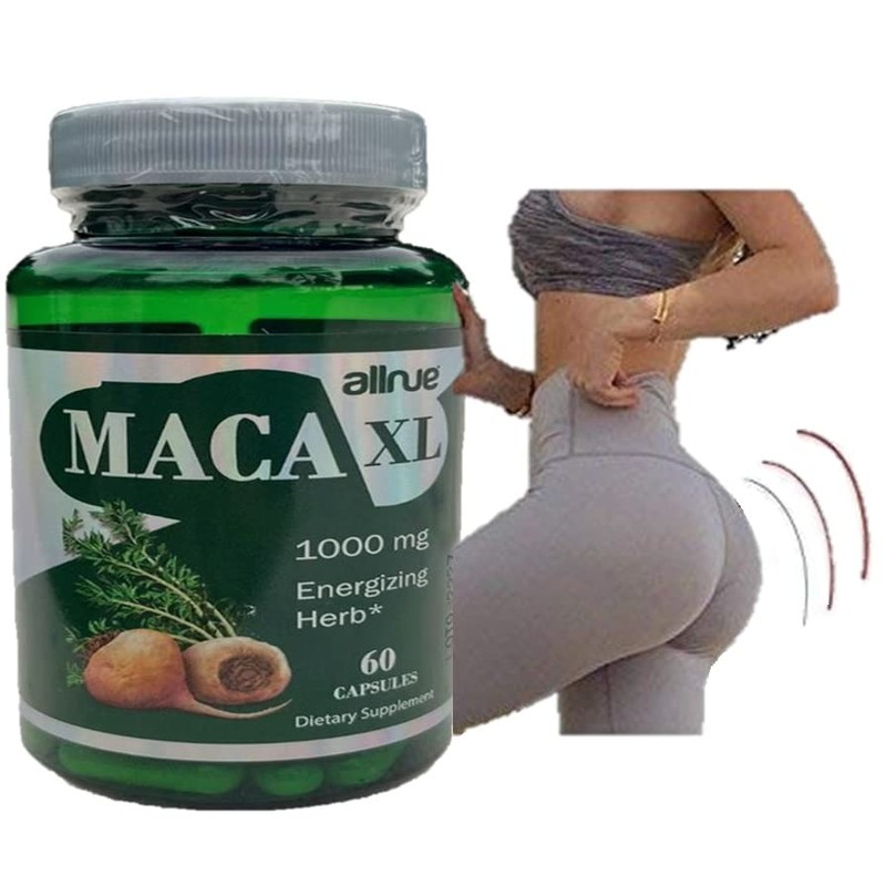 Maca Capsules Original Pill Shape Buttocks Bigger Butt Booty Shaper