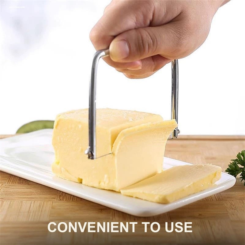 Cheese Wire Cutter - ShiningUU 2 Pack Stainless Steel Efficient
