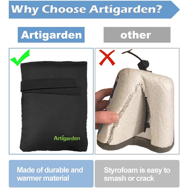 Artigarden Outdoor Faucet Covers for Cold Winter Outside Insulated Water