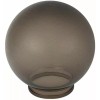 KastLite 10" Smoke Acrylic Lamp Post Globe with 3.91" Fitter