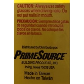 Grip-Rite GripRite ~ Panel Board Nails, 1" Ring Shank, DARK BROWN, 358 pcs.  1PBDBR