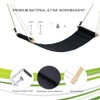 DMcore Canvas Foot Rest Hammock, Adjustable Mini Foot Rest Stand