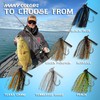 Reaction Tackle Lead Football Jig (Pack of 3) 1/2oz Perch