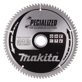 Makita Specialized SAEGE Blade, 235 x 30 mm – 80Z W 33277