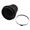 K&N Dryflow Lifetime Universal Clamp-On Air Filter: Dry Synthetic, Washable,