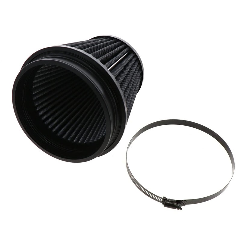 K&N Dryflow Lifetime Universal Clamp-On Air Filter: Dry Synthetic, Washable,