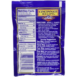 Cincinnati Recipe Mix 2.25 OZ (Pack of 2)