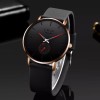 Lige Men Watch Ultra-thin Quartz Second Dial 3ATM Waterproof Women