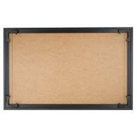 Quadro Frames 11x17 inch Picture Frame, Black, Style P375-3/8 inch Wide Molding