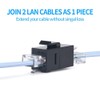VANDESAIL 60 Pack Ethernet Couplers RJ45 Cat6 Keystone Coupler Cat5