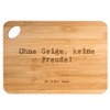 Mr. & Mrs. Panda Bamboo Chopping Board with German Text