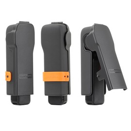 WOENJO DJI Pocket 3 Gimbal Cover Camera Lens Protective Lid for DJI Osmo Pocket 3, Disassembly Free Camera Lens Screen Protective Cover with Non-slip Silicone Strap Design for DJI Pocket 3 Accessories