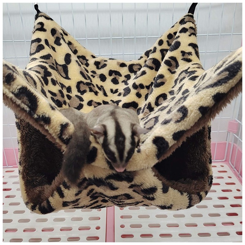 Fukufuku Luxury Hamster Hammock for Small Animals Pet Bed Sleeping