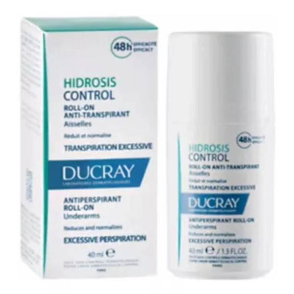 Ducray Antitranspirante Ducray Hidrosis Control Roll On 48 horas 40 Ml