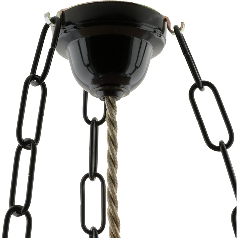 Art Deco Emporium Medium 75mm Three Hook Ceiling Cup Ring