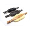 PS Pferdeartikel Sheepskin Padded Flower Nose Strap - Decorated Colour