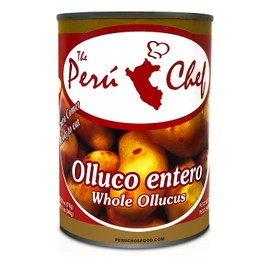 Peruchef Olluco Entero en Lata | Whole Ollucus from Peru 20 oz Can 2 Pack