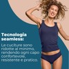 FOCENZA Women's Lace Fine Rib Briefs, Seamless Technology, Made in
