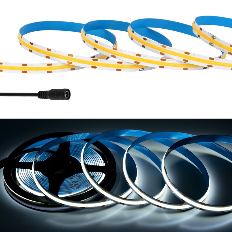 BTF-LIGHTING FCOB COB LED Tape Light High Density Flexible LED