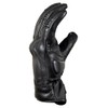MDM Men's Leather Motorcycle Gloves, Retro Biker Gloves, Chopper, Touchscreen