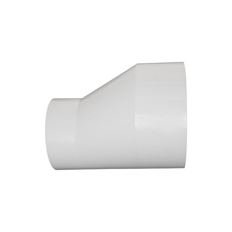 Spears 429-E Series PVC Pipe Fitting, Eccentric Coupling, Schedule 40,