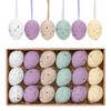 Valery Madelyn 18pcs Easter Egg Decoration Tree Ornaments Set, 4CM