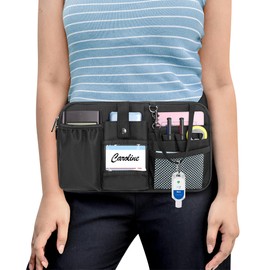 Trunab Server Apron Waitress Apron with Pockets Adjustable Belt Fits for Women, Men, Bartender, Chef, Waiter at Restaurants Cafes Bars