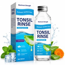 Tonsil Stone Remover, Natural Formula for Cleansing Almond Stones, Gentle Care Without Alcohol with Aloe Vera for Fresh Breath, 120 ml (Pack of 1)