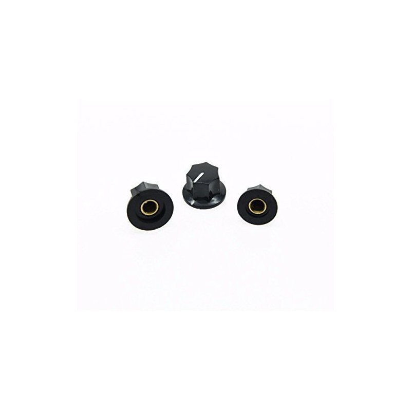 Dopro Set of 3 Black Brass Insert USA Spec 1/4"