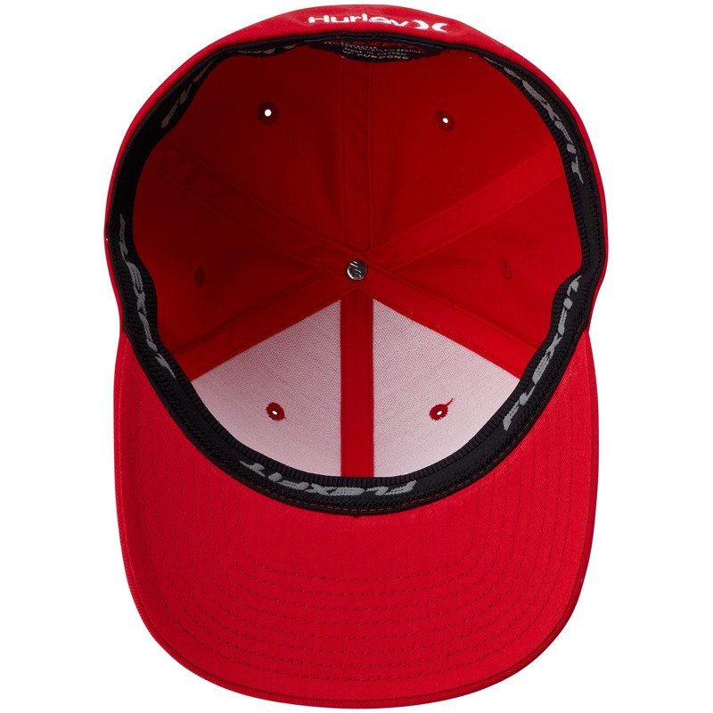 Hurley One & Only - Sombrero para Hombre, Rojo -,
