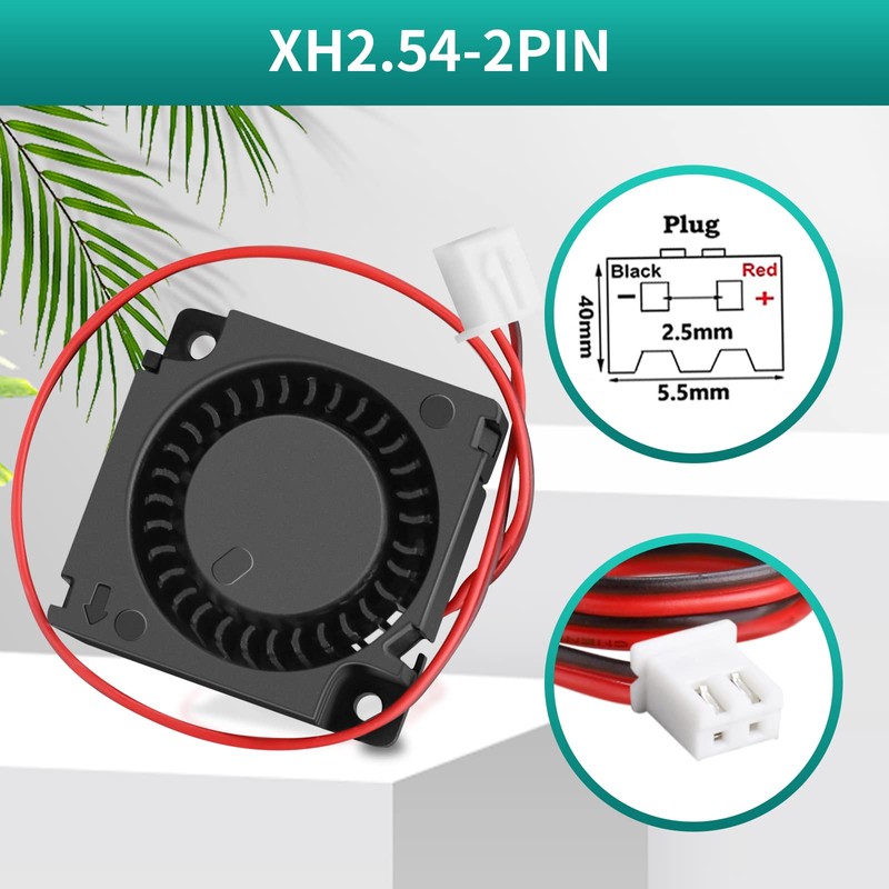 2 Pack Wathai 30mm x 10mm 5V Small DC Brushless