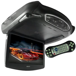 Gravity GR-10.0DV 10" Flip Down LCD Monitor For Cars w/ HDIM Port/USB/SD/MP3/MP4/AV In&Out/Games Compatible - Multi Colors