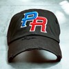 Puerto Rico Distressed Dad Hats Metal Buckle:_Neon