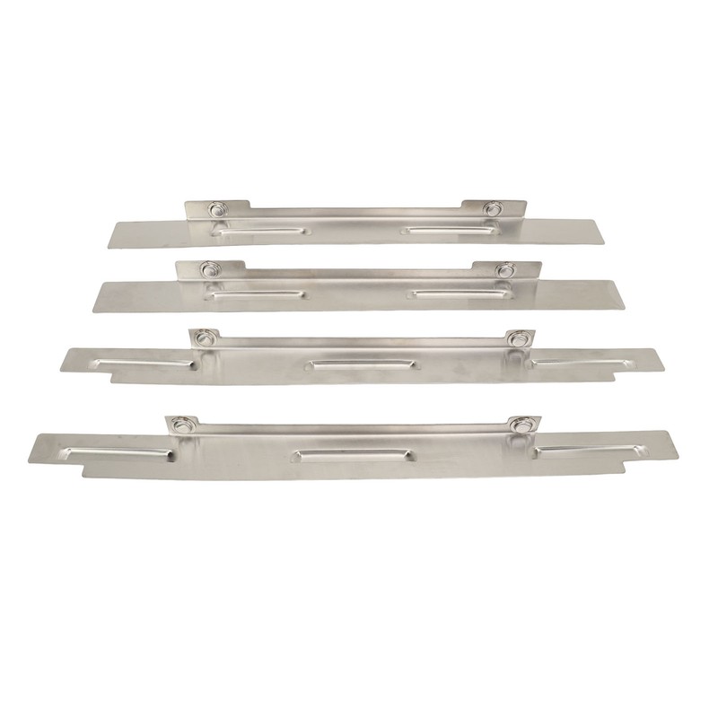 4PCS Stainless Steel Wind Guard for 36in Griddle Stable Combustion
